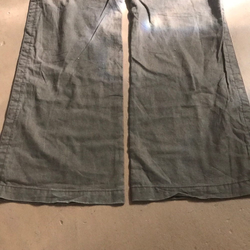 2 for $15/ H&M Brown linen wide leg pants - Picture 13 of 13
